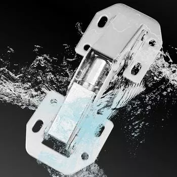 Петли с доводчиком 90 градусов, бесшумные скрытые петли для шкафов, мебельные петли без предварительного сверления