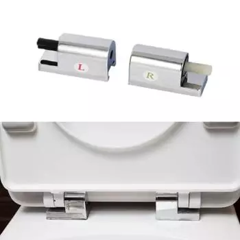 Петли сиденья, петли крышки унитаза, соединитель буферной крышки, традиционные современные петли для мягкого закрывания унитаза, комплект запасных частей