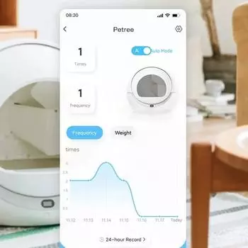 Petree Автоматический кошачий туалет Самоочищающийся умный кошачий туалет EnClosed Pet Tray APP Пульт дистанционного управления Песочница Arenero Gato