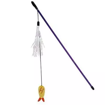 PETS by Cat Play Toy Pet Cat Toy Actinidia Pocket Glitter Play Stress Relief Shrimp Tempura Shrimp Tempura Best Ever Japan [LOVE BESTEVER] жёлтый