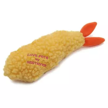 PETS by Shrimp Tempura Dog Cat Toy Pet Toy Crinkling Sound Play Stress Relief Play Together Shrimp Tempura Tempura Best Ever Japan [LOVE BESTEVER] жёлтый