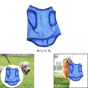 Pets Dog Cooling Vest Comfort Lightweight Evaporative for Dogs Portable Summer Harness for Walking Sport Beach Hiking Outdoor S