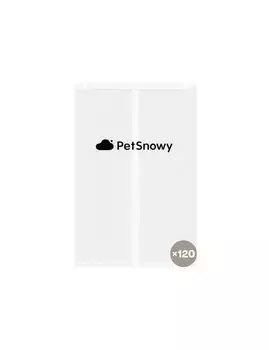 PetSnowy Cat Toilet Garbage Cat Toilet Автоматическая система запечатывания мусорного бака 120 шт. Мешки, замена,