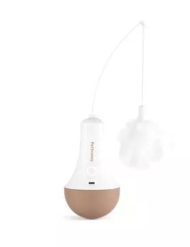 Petsnowy против отсутствия рейтинга игрушек для кошек Автоматическая игрушка для кошек Вращение на 360 градусов Игрушка Избавляет от одиночества Играет в одиночку Удовлетворен охотой на кошек