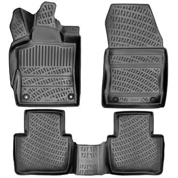Peugeot 408 (after 2023) High-Quality and Durable Rubber Car Floor Mats - Odorless, Non-Slip, Long-Lasting