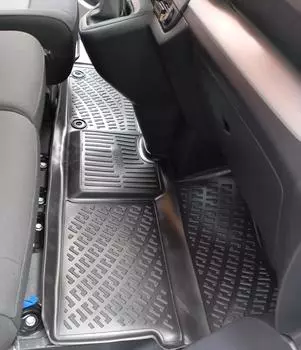 Peugeot Expert Traveler (After 2016) High-Quality and Durable Rubber Car Floor Mats - Odorless, Non-Slip, Long-Lasting