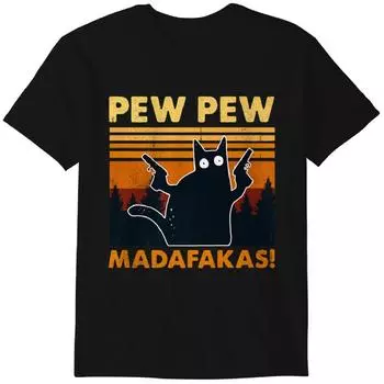 Pew Pew Madafakas - Pew Pew Madafakas Funny - T-Shirt Classic T-shirt Men s - Black S