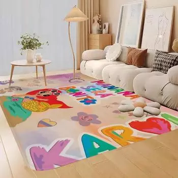 Певица Karol G, коврик для входной двери, прямоугольный противоскользящий коврик для дома, мягкий коврик для входной двери, коврик для туалета 40X60cm-16x24in