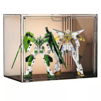 PFLife Figure Case Collection Case Display Rack Figure Case Shelf Figure Case Stacking Stuffed Toy Display Case Plastic Model Case Large Capacity