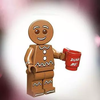 PG1028 Пряничный человечек собирает ToyV, сделанный человеком, одиночный