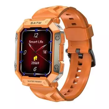 Pg333 Прочные смарт-часы с тремя уровнями защиты от солнца, спорта на открытом воздухе, фитнеса, пульсометра, кислорода в крови, водонепроницаемые смарт-часы для мужчин