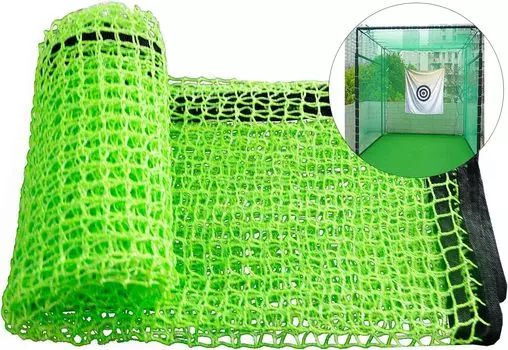 PGL Golf Golf Practice Easy to Ball Bird 3м x 12м Сетка, Сетка, Небьющаяся, Многоцелевая, Сборная, Складная, Защита, Бейсбол, Теннис, Футбол,