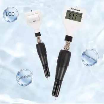 PH-98211 Тестер PH Цифровой измеритель кислотности Детектор почвы Тест-ручка PH с подсветкой дисплея для воды молока сыра мяса