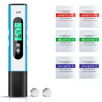 PH-метр, Электронный PH-тестер, Электронный PH-метр, ЖК-дисплей с подсветкой