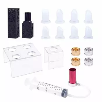 PH PandaHall 17 предметов набор силиконовых форм для помады форма для помады инструмент для помады детали для помады ручной работы аксессуары