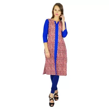 Phagun Designer Indian Bollywood Kurta Women Ethnic Kurti Повседневное платье-туника 10