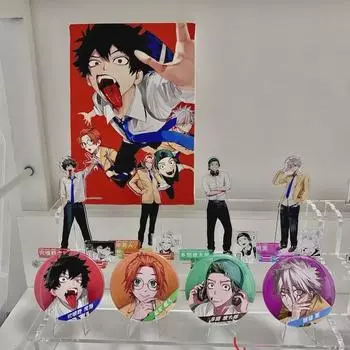 Phantom Busters Art Board Акриловая подставка Can Badge Set Mogari Eugene Kaoru