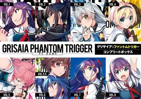 Phantom Trigger Complete Box Standard Edition Репродукция цветная бумага Grisaia [бонус за бронирование включен]