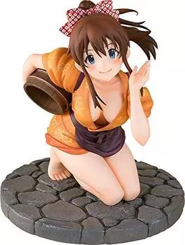 Phat! The Idolmaster Million Live!!: Satake Minako (Poka Service Version) 1: 8 Scale Vinyl PVC Figure