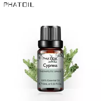 PHATOIL 10/20/30 мл диффузор эфирного масла кипариса для спа-массажа, увлажнители воздуха для дома, автомобиля, офиса, очиститель воздуха, чистый растительный экстракт, эфирное масло 1 pc