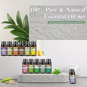 PHATOIL 10 мл Эфирное масло Лаванды Эвкалипта Здоровый Успокаивающий Очиститель Воздуха Натуральная Растительная Терапия Ароматерапия Диффузор Увлажнитель Массаж Sweet Orange