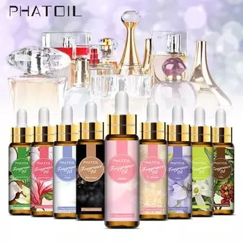 PHATOIL 10 мл парфюмерные масла для ароматерапии мыло «сделай сам» изготовление свечей спа-массаж уход за кожей пальмароза фрезия эфирные масла кокоса и ванили Coconut& Vanilla