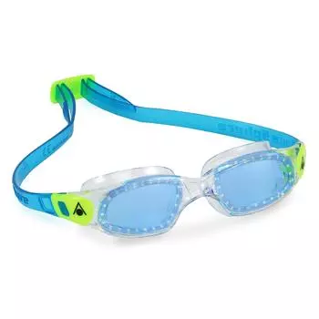 Phelps Aquasphere Swimming Goggles KAMELEON KIDS CLEAR LENS 183900 Clear B/LIME/BLUE