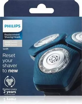 Philips 5000/7000 Series Sh71/50 Ttes De Rasoir De Remplacement TU прозрачный