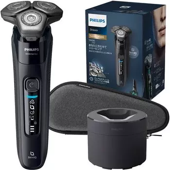 Philips 9000 Series Men s Electric Shaver, Electric Shaver, Razor, 72 Blades, 360-D Flex Head, Personal Fit ShavingSkinIQ Technology, Washer
