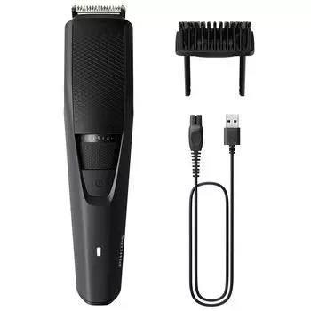 Philips Body Trimmer Beard Trimmer 3000 Series Body Shaver (Регулируется в 20 шагов с шагом 0,5 мм от 0,5 до 10 мм) BT323315 Космический черный
