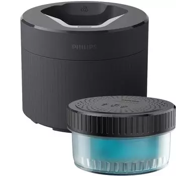 Philips Cleaning Liquid Shaver Clean Pod Cleaning Machine Машина для чистки электробритв S5000 S7000 S9000 с 1 картриджем с чистящей жидкостью
