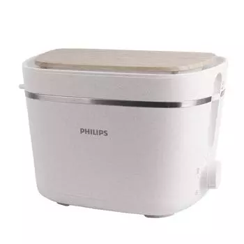 Philips HD2640 Spike Driver 220 В 760 Вт Тостер серии Eco Breakfast Функция автоматического всплывающего окна HD2640 белый