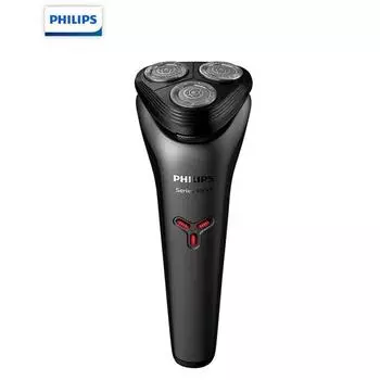 Philips (PHILIPS) GB S1213 Мужская электробритва Мытье всего тела сухое и влажное двойное бритье Маленький циклон Обновление с быстрой зарядкой