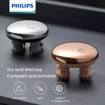 Массажер для головы Philips PPM3101H детские розовый