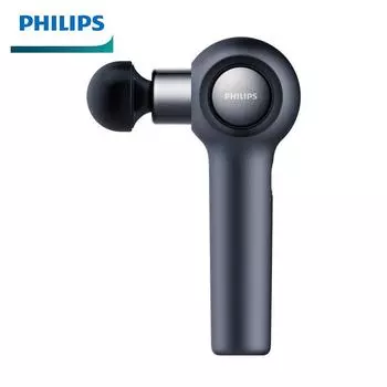 Philips Профессиональный массажный пистолет для фасции PPM3201G, 1 шт. чёрный