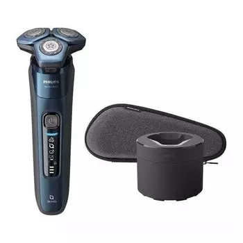 Philips Reciprocating Rechargeable S7000 Wet Dry Electric Shaver & S7786/50 чистый