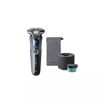 PHILIPS S5880/60 cerulean blue 5000 series [Wet & Dry Electric Shaver (rotating/rechargeable) ]