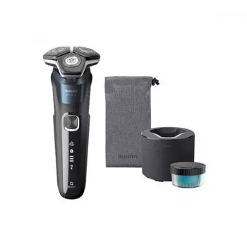 PHILIPS S588960 Metallic Turquoise Blue 5000 Series [Электробритва для сухого и влажного бритья (RotaryRechargeable)]