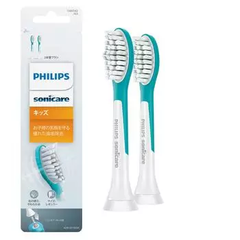 Philips Sonicare электрическая зубная щетка сменная щетка детская обычная белая 2 бутылки месяцы (неподдельный) (6 Поставка) HX6042/63