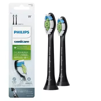 Philips Sonicare Electric Toothbrush Replacement Brush White Plus Regular 2 Bottles Months (Genuine) (6 Supply) HX6062/96