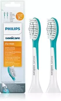 Philips Sonicare For Kids 7+ Standard HX6042/33 Replacement Heads for Children s Toothbrush TU прозрачный