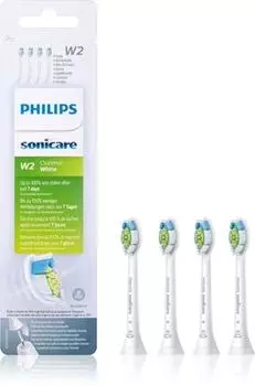 Philips Sonicare Optimal White Standard HX6064/10 replacement toothbrush heads TU прозрачный