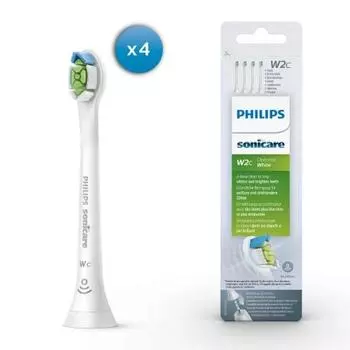Philips Sonicare White Plus (formerly Diamond Clean) Mini Replacement Brush 4 pieces HX6074/27