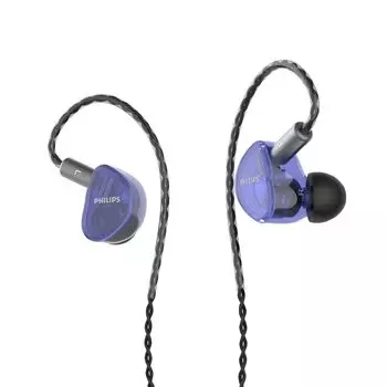 PHILIPS TAE7009 мониторные наушники канального типа проводные 2pin съемные наушники с высокой звукоизоляцией для записи прослушивания игр сценического исполнения адаптер