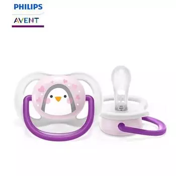 Philips Успокаивающая пустышка Avent Успокаивающая пустышка Ultra Air Series 1 шт. Соска