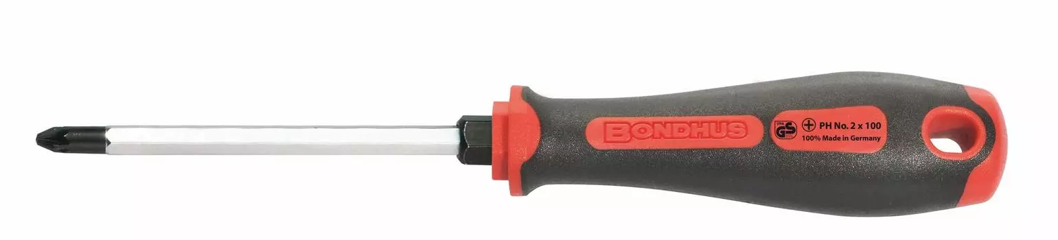 Phillips screwdriver Phillips screwdriver with hexagonal bolster 3101 [BONDHUS]