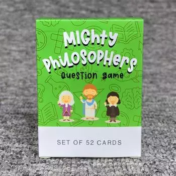 Philosophers Mighty Funny Children Question And Answer Desktop Cards Game