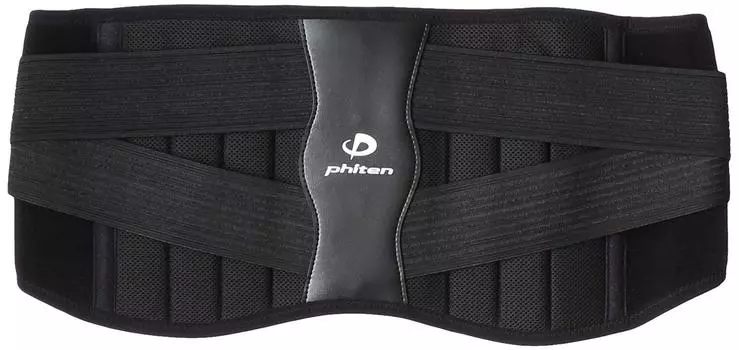 PHITEN большой размер поясной бандаж 1011492354 1 черный 5л