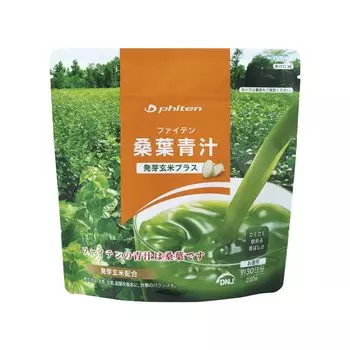 Phiten Mulberry Green Juice Пророщенный коричневый рис Plus 230 г