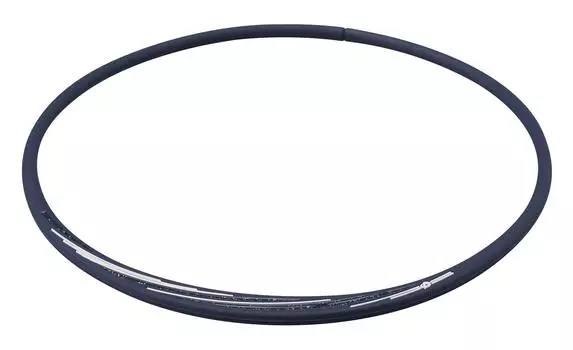 Phiten Necklace RAKUWA Neck S Slash Line Lame Type 43cm Navy/White